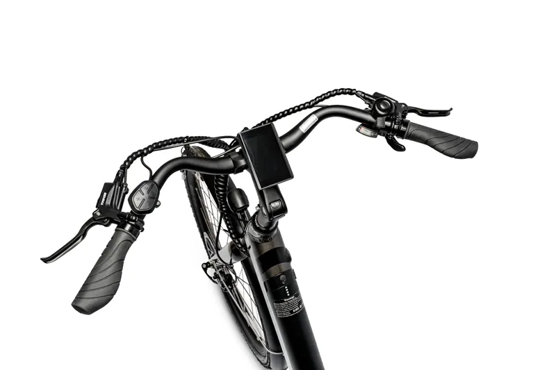 Ampere Deluxe Step Through 26 Inch Wheel Electric Bike Grey-5